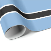 Botswana vlag cadeaupapier (Rol Hoek)