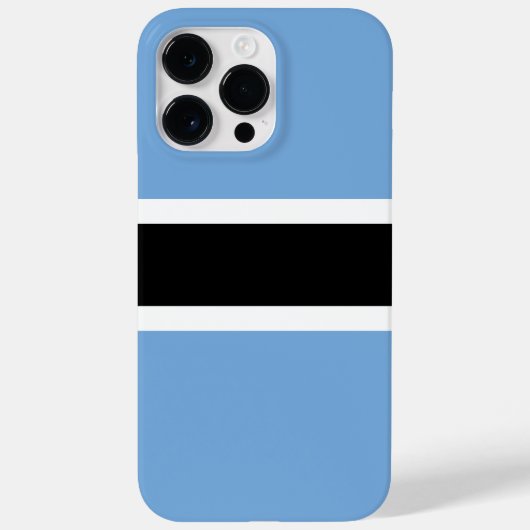 Botswana vlag Case-Mate iPhone case (Achterkant)