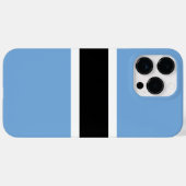 Botswana vlag Case-Mate iPhone case (Achterkant (horizontaal))