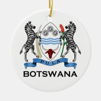 BOTSWANA - vlag/embleem/wapen/symbool Keramisch Ornament