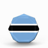 Botswana vlag fotoblokken (Voorkant)