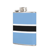 Botswana vlag heupfles (Links)