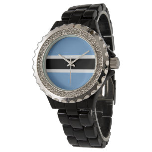 Botswana vlag horloge