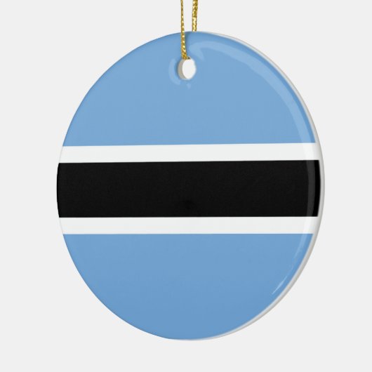 Botswana vlag keramisch ornament (Links)