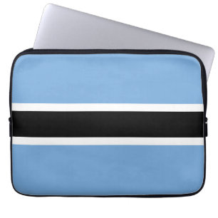 Botswana vlag laptop sleeve
