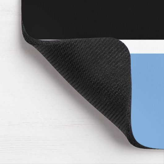 Botswana vlag muismat (Hoek)