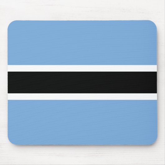 Botswana vlag muismat (Voorkant)