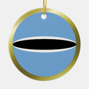 Botswana Vlag Ornament