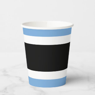 Botswana vlag papieren bekers