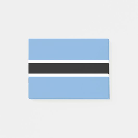 Botswana vlag post-it® notes (Voorkant)