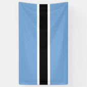 Botswana vlag spandoek (Verticaal)