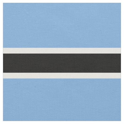 Botswana vlag stof (Close Up)