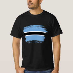 Botswana vlag t-shirt
