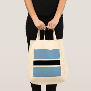 Botswana vlag tote bag