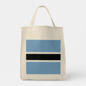 Botswana vlag tote bag (Achterkant)