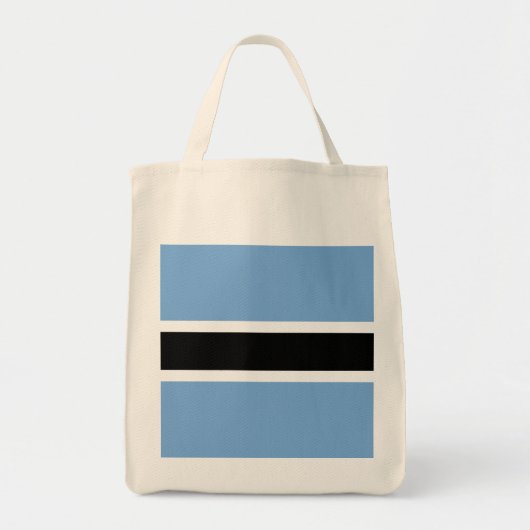 Botswana vlag tote bag (Voorkant)