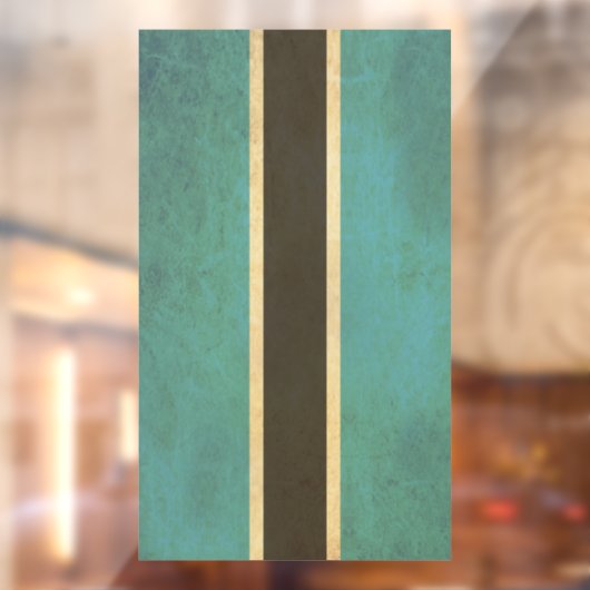 Botswana Vlag Vintage Ontwerp Raamsticker (Vel 2)