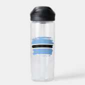 Botswana vlag waterfles (Achterkant)