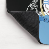 Botswana Wapen/ Vlag Muismat (Hoek)