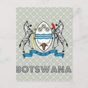 Botswana wapenschild briefkaart