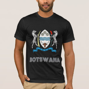 Botswana wapenschild t-shirt