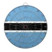 Botswanaanse vlag (Botswana) Dartbord (Voorkant)
