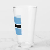 Botswanaanse vlag (Botswana) Glas (Links)