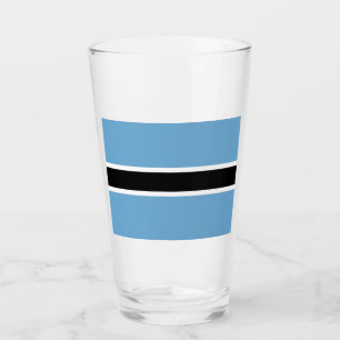 Botswanaanse vlag (Botswana) Glas