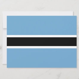 Botswanaanse vlag (Botswana) Kaart