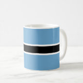 Botswanaanse vlag (Botswana) Koffiemok (Voorkant rechts)