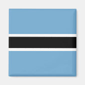 Botswanaanse vlag (Botswana) Magneet (Voorkant)