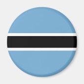 Botswanaanse vlag (Botswana) Magneet (Voorkant)