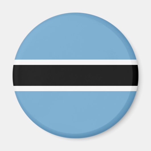 Botswanaanse vlag (Botswana) Magneet (Voorkant)
