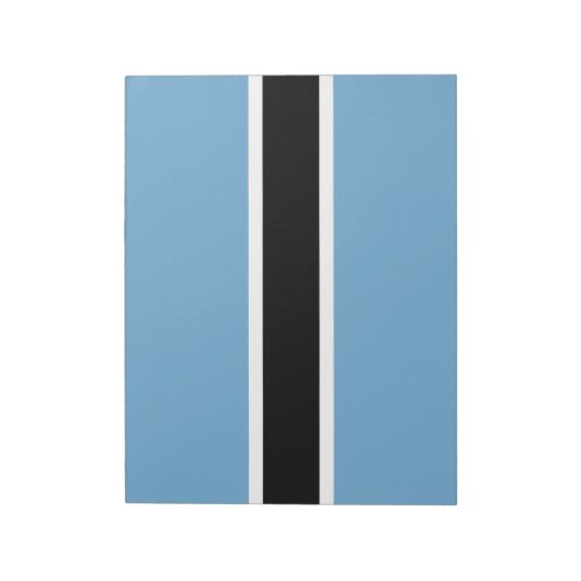 Botswanaanse vlag (Botswana) Notitieblok (Linkerzijde)