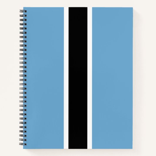 Botswanaanse vlag (Botswana) Notitieboek (Voorkant)