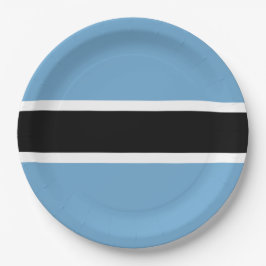 Botswanaanse vlag (Botswana) Papieren Bordje
