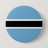 Botswanaanse vlag (Botswana) Ronde Button 7,6 Cm (Voorkant)