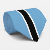 Botswanaanse vlag (Botswana) Stropdas (Opgerold)