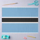 Botswanaanse vlag (Botswana) Tissuepapier (Craft)
