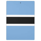 Botswanaanse vlag klembord (Achterkant)