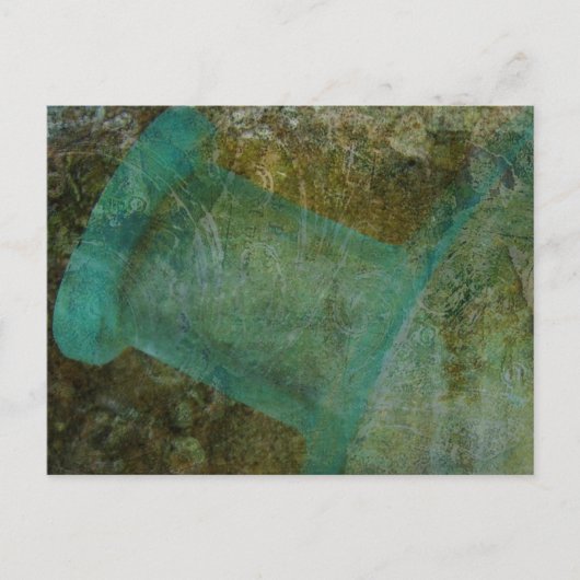  bottelaar digitale kunst briefkaart (Voorkant)