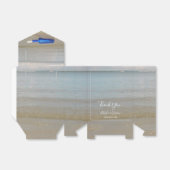 Bottelaar op het strand bedankdoosjes (Uitgevouwen)