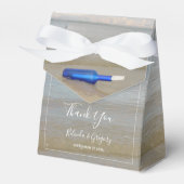 Bottelaar op het strand bedankdoosjes (Voorkant Zijde)