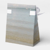 Bottelaar op het strand bedankdoosjes (Achterkant)