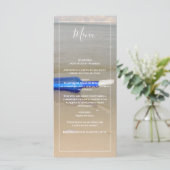 Bottelaar op het strand menu (Staand voorkant)