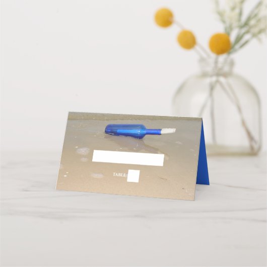 Bottelaar op het strand plaatskaartje (Voorkant)