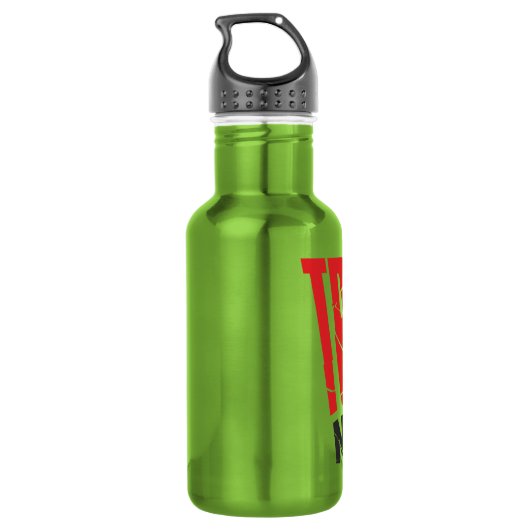 Botteltrucs. Het tikken zonder stop. Waterfles (Achterkant)