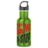 Botteltrucs. Het tikken zonder stop. Waterfles (Voorkant)