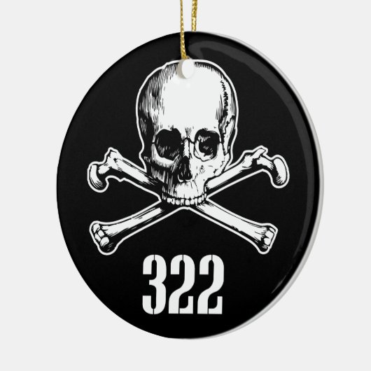 Botten 322 keramisch ornament (Links)