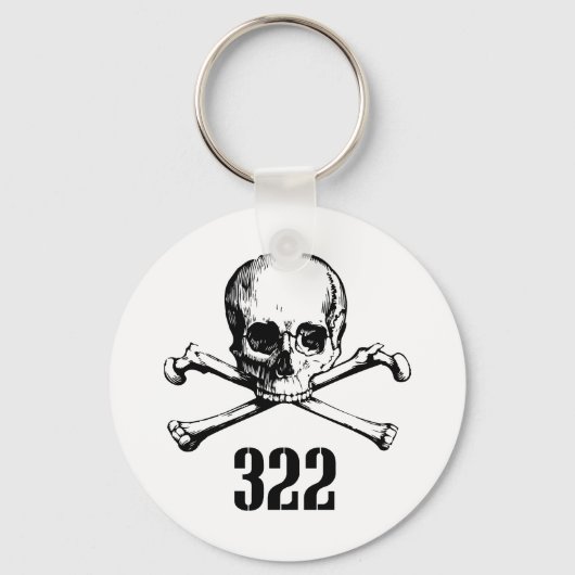 Botten 322 sleutelhanger (Voorkant)